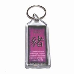 Breloc Feng Shui pentru zodia Porc/Mistret - colorat