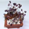 Copacel Feng Shui, lucrat manual, cu cristale de ametist