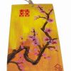 Tablou Feng Shui din ceramica cu floare de cires