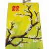 Tablou Feng Shui din ceramica cu flori de prun