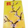 Tablou Feng Shui din ceramica, cu flori de piersic