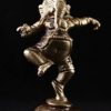 Ganesha dansand - statuie din alama -