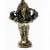 Ganesha cu 6 brate - ministatuie din alama