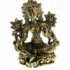 Tara verde - Green Tara - statuie din alama