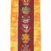 Banner Feng Shui din Tibet, cu cele 8 simboluri norocoase