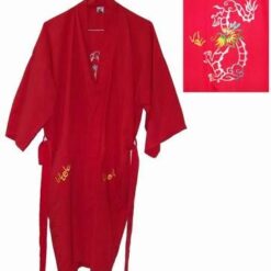 Halat Feng Shui, din bumbac rosu - scurt