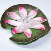 Floare de Lotus cu fluture - luminata cu led