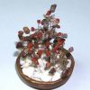 Copacel Feng Shui cu cristale de jasp oceanic si carneol