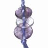 Set de 3 monede din ametist si cristal de stanca