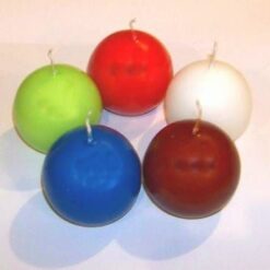 Set de cinci lumanari sfera pentru cele 5 elemente