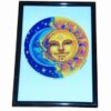 Tablou cu mandala Soarele si Luna