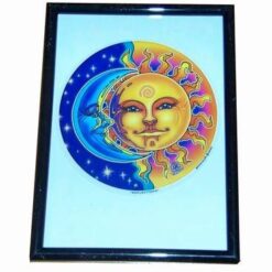 Tablou cu mandala Soarele si Luna