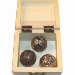 Cufar din lemn cu cele 3 sfere ale succesului