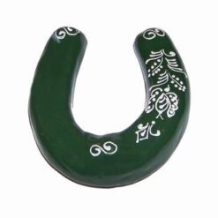 Potcoava din ceramica, cu magnet - elementul Lemn