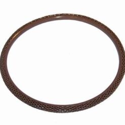 Bratara fixa din metal, maro