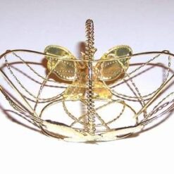 Cosulet din alama cu fluturii evolutiei spirituale