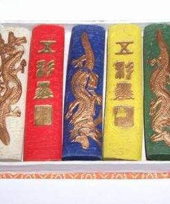 Canaf Feng Shui cu nod mistic multicolor si zodia Maimuta