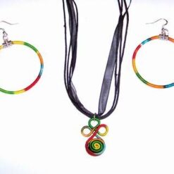 Set Feng Shui din material textil - cele 5 elemente