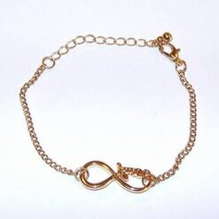 Bratara placata, cu cifra 8 si textul Hope - Speranta