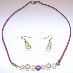 Set Shambala cu perle industriale