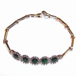 Bratara placata cu cristale Swarovski multifatetate