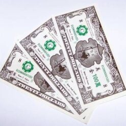 Set de 3 bancnote cu simboluri de abudenta