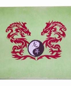 Tablou Feng Shui cu pereche de dragoni si Yin-Yang