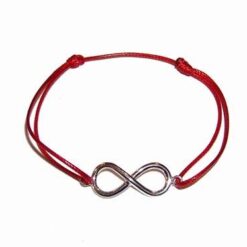 Bratara cu cifra 8 din argint - pentru femei