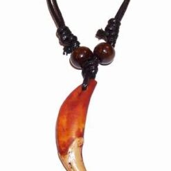 Conul obundentei din os pe siret negru, reglabil