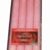 Set de patru lumanari roz -