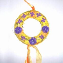 Decor Feng Shui rotund cu florile fericirii