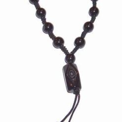 Colier Dzi, multifatetat, cu 4 ochi