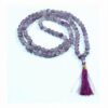 Colier Mala din ametist - 108 sfere