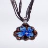 Pandantiv din cristal de Murano - albastru