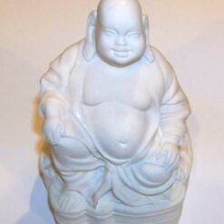 Statuia lui Buddha razand din alabastru