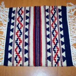 Covor din lana, lucrat manual