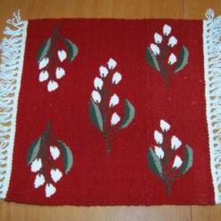 Covor din lana, lucrat manual