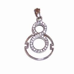 Pandantiv din argint cu strasuri