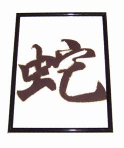 Tablou Feng Shui cu ideograma Sarpelui