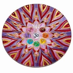 Farfurie unicat, pictata - mandala Feng Shui