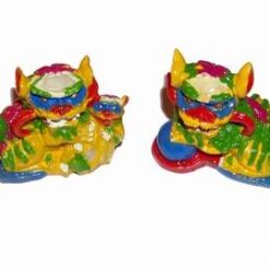 Pereche de Pi Xie colorati