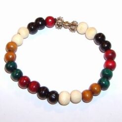 Bratara pe elastic cu Dorje si cele 5 elemente