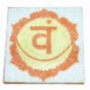 Tablou lucrat manual cu chakra Svadisthana