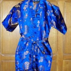 Tunica albastra cu dragoni pentru copii