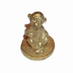 Maimuta aurie a Armoniei cu cei din jur, pe moneda