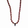 Colier Mala cu sfere din lemn si Rudraksha