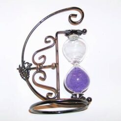 Clepsidra Feng Shui in montura din metal - vintage