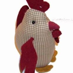 Cocos din material textil, realizat manual