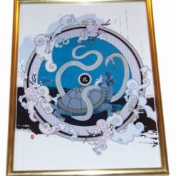 Tablou cu Testoasa Neagra