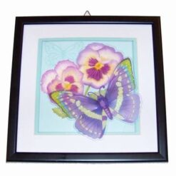 Tablou 3D Feng Shui cu Fluturele armoniei